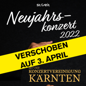 Verschiebung Neujahrskonzert