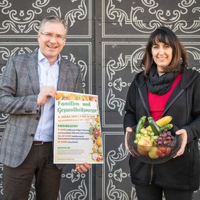 Gesundheitsmesse 2022 Bgm. Kulmer und STR Greiler